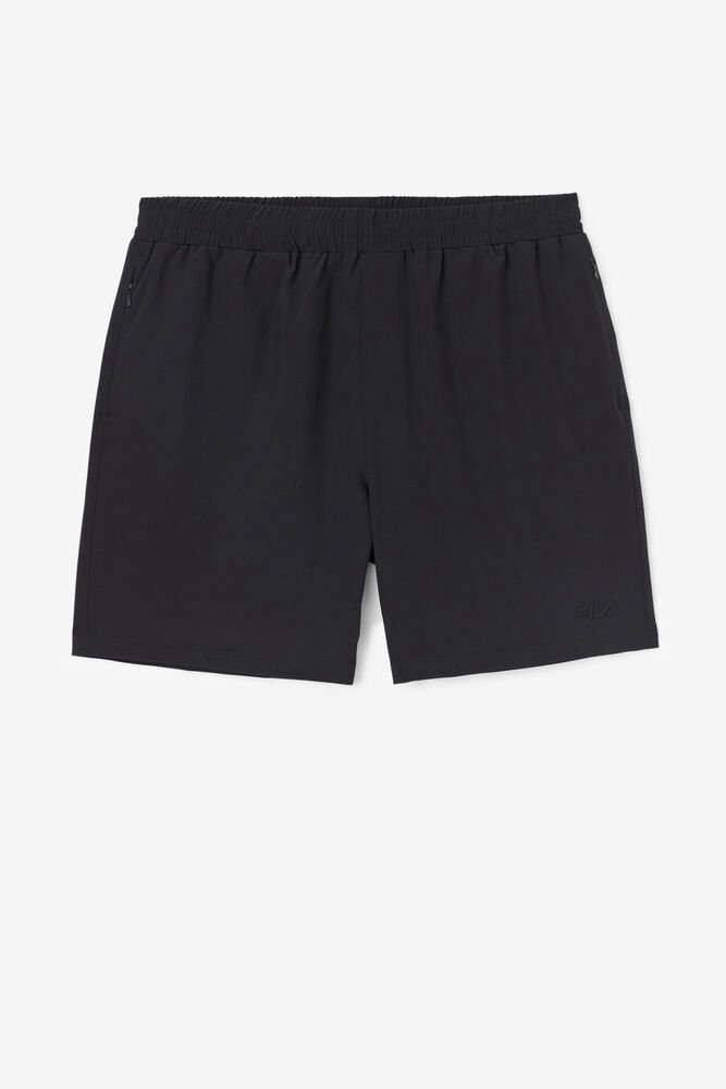 Fila Zida Black Shorts Mens - NZ 93085-SLDT